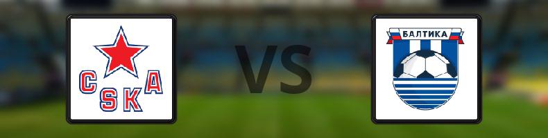 CSKA Moskva - Baltika odds, speltips, resultat i Ryska Premier League
