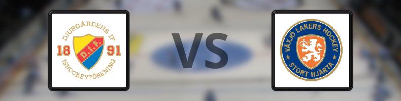 Djurgården - Växjö Lakers odds, speltips, resultat i SHL