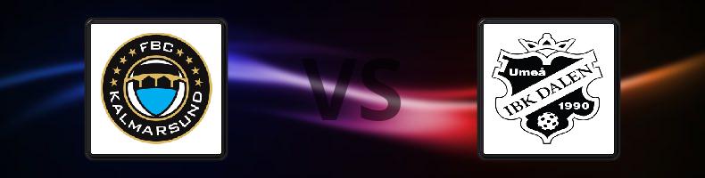 FBC Kalmarsund - Dalen odds, speltips, resultat i SSL herrar
