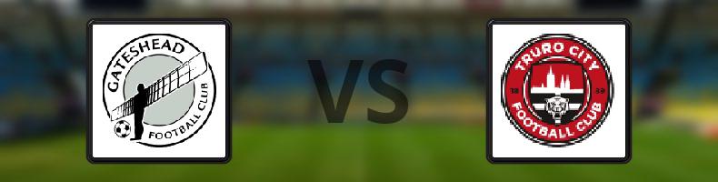Gateshead - Truro City odds, speltips, resultat i National League