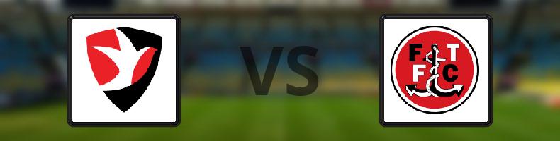 Cheltenham - Fleetwood Town odds, speltips, resultat i League Two