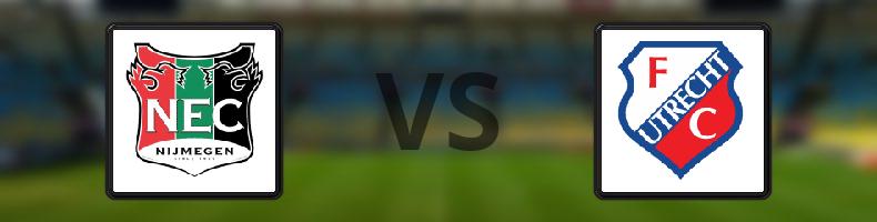 NEC Nijmegen - Utrecht odds, speltips, resultat i Eredivisie