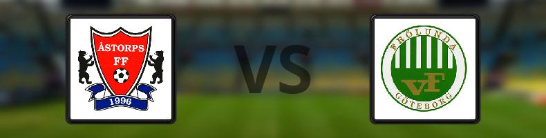 Åstorps FF - Västra Frölunda IF odds, speltips, resultat i Division 2