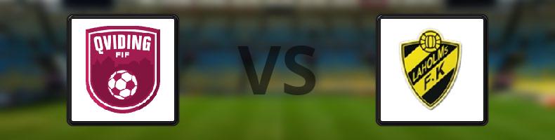 Qviding FIF - Laholms FK odds, speltips, resultat i Division 2