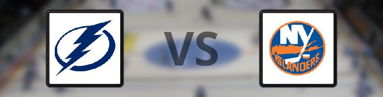 Tampa Bay Lightning - New York Islanders odds, speltips, resultat i NHL