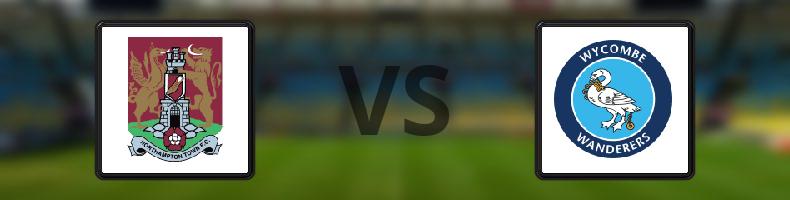 Northampton - Wycombe odds, speltips, resultat i League One