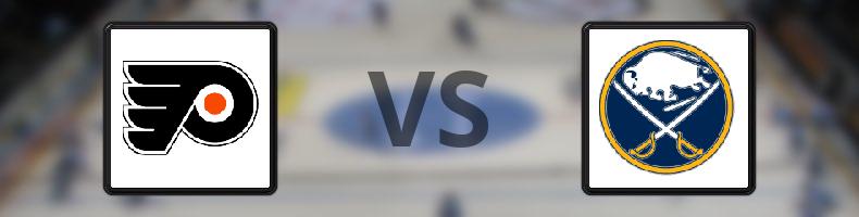 Philadelphia Flyers - Buffalo Sabres odds, speltips, resultat i NHL