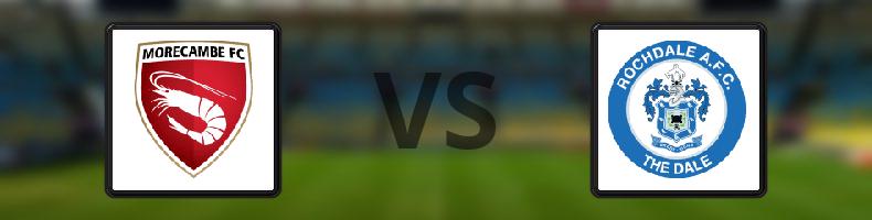 Morecambe - Rochdale odds, speltips, resultat i National League