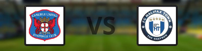 Carlisle - FC Halifax Town odds, speltips, resultat i National League