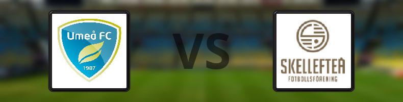 Umeå FC Akademi - Skellefteå FF odds, speltips, resultat i Division 2