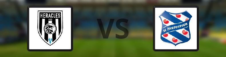 Heracles Almelo - Heerenveen odds, speltips, resultat i Eredivisie