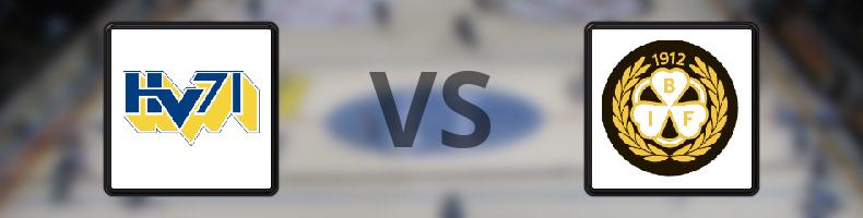 HV71 - Brynäs odds, speltips, resultat i SHL