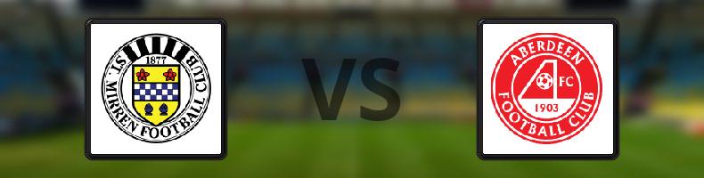 St Mirren - Aberdeen odds, speltips, resultat i Skotska Premiership