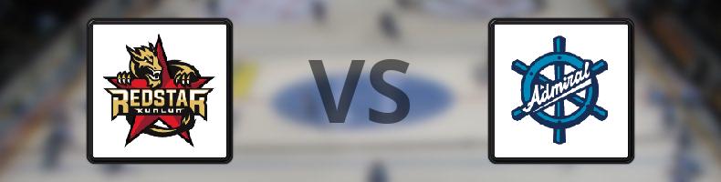 HC Red Star Kunlun - Admiral Vladivostok odds, speltips, resultat i KHL