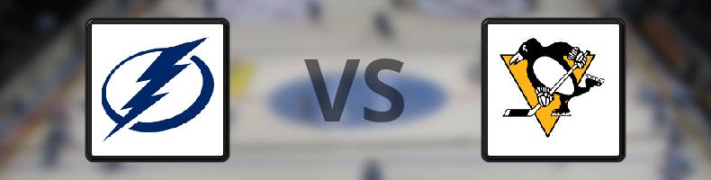 Tampa Bay Lightning - Pittsburgh Penguins odds, speltips, resultat i NHL