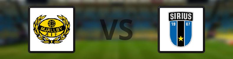 Mjällby AIF - Sirius odds, speltips, resultat i Allsvenskan