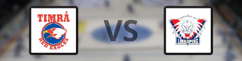 Timrå - Linköping odds, speltips, resultat i SHL