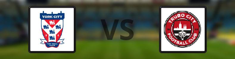 York - Truro City odds, speltips, resultat i National League