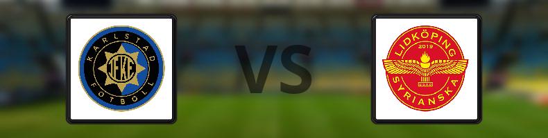 IF Karlstad Fotbollutveckling - Syrianska Lidköping odds, speltips, resultat i Division 3