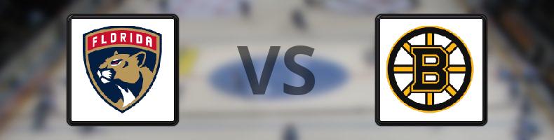 Florida Panthers - Boston Bruins odds, speltips, resultat i NHL