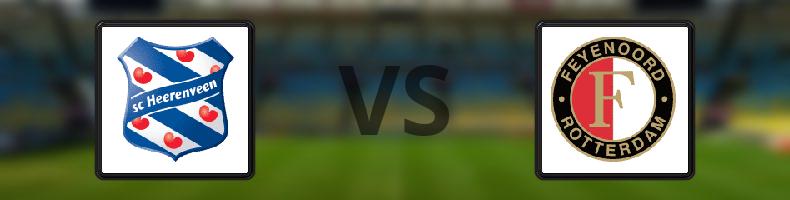 Heerenveen - Feyenoord odds, speltips, resultat i Eredivisie