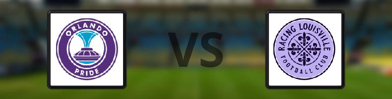 Orlando Pride - Racing Louisville FC odds, speltips, resultat i NWSL