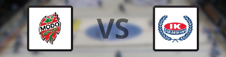 MODO - Oskarshamn odds, speltips, resultat i HockeyAllsvenskan