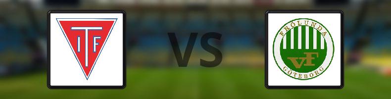 Tvååkers IF - Västra Frölunda IF odds, speltips, resultat i Division 2