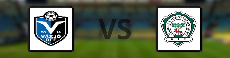 Växjö DFF - Alingsås IF odds, speltips, resultat i Damallsvenskan