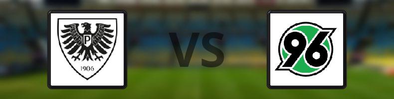 Preußen Münster - Hannover odds, speltips, resultat i 2. Bundesliga