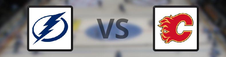 Tampa Bay Lightning - Calgary Flames odds, speltips, resultat i NHL