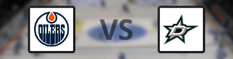 Edmonton Oilers - Dallas Stars odds, speltips, resultat i NHL