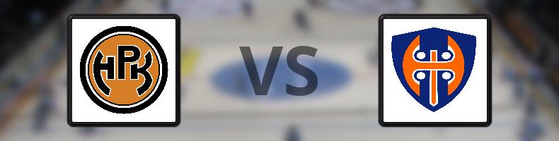 HPK - Tappara odds, speltips, resultat i SM-liiga