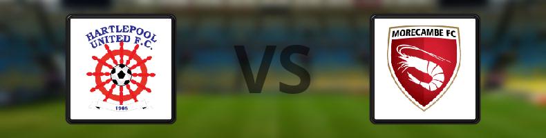 Hartlepool - Morecambe odds, speltips, resultat i National League