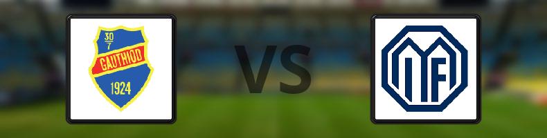 IK Gauthiod - Melleruds IF odds, speltips, resultat i Division 3