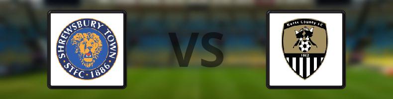 Shrewsbury - Notts County odds, speltips, resultat i League Two