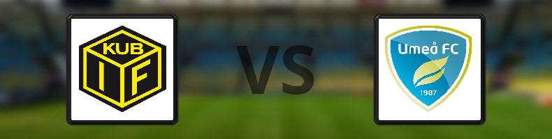 Kubikenborgs IF - Umeå FC Akademi odds, speltips, resultat i Division 2