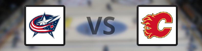 Columbus Blue Jackets - Calgary Flames odds, speltips, resultat i NHL
