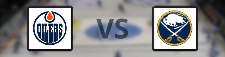 Edmonton Oilers - Buffalo Sabres odds, speltips, resultat i NHL