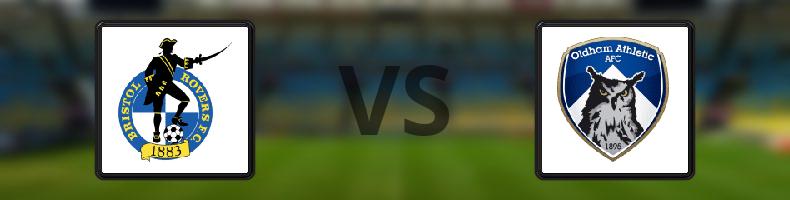 Bristol Rovers - Oldham odds, speltips, resultat i League Two