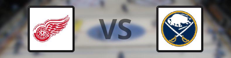 Detroit Red Wings - Buffalo Sabres odds, speltips, resultat i NHL
