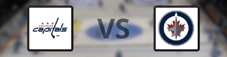 Washington Capitals - Winnipeg Jets odds, speltips, resultat i NHL