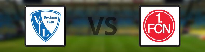 Bochum - 1. FC Nürnberg odds, speltips, resultat i 2. Bundesliga