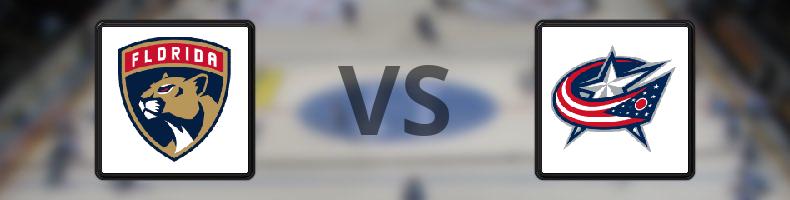 Florida Panthers - Columbus Blue Jackets odds, speltips, resultat i NHL