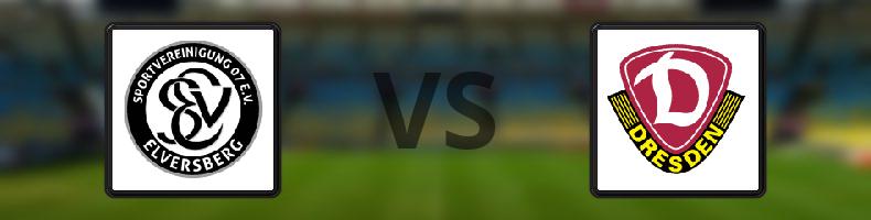 SV Elversberg - Dynamo Dresden odds, speltips, resultat i 2. Bundesliga