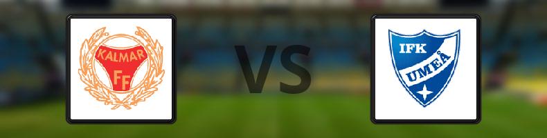 Kalmar FF - Umeå FC odds, speltips, resultat i Superettan
