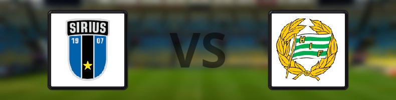 Sirius - Hammarby odds, speltips, resultat i Allsvenskan