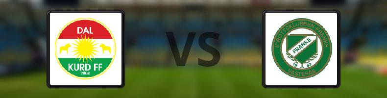 Dalkurd FF - IK Franke odds, speltips, resultat i Division 2