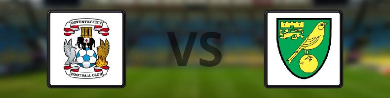 Coventry - Norwich odds, speltips, resultat i EFL Championship