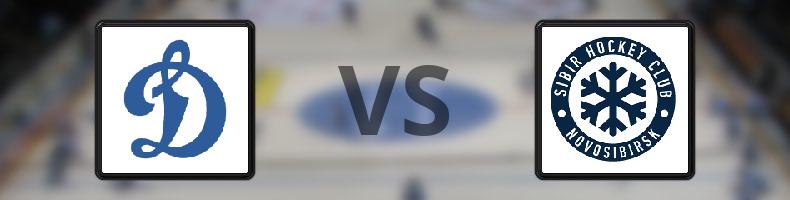 Dynamo Moskva - Sibir Novosibirsk odds, speltips, resultat i KHL